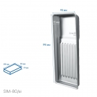 Лоток стоматологічний simple на 8 інструментів SIM-80/si Meddins